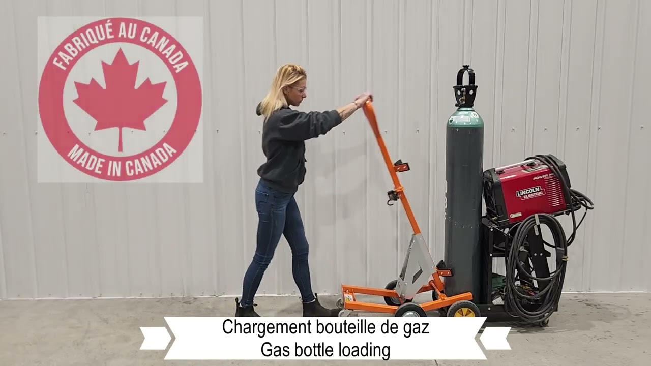 Vidéo - Conception PR - Vidéo d'instruction pour le diable à bouteille ergonomique Gasezy